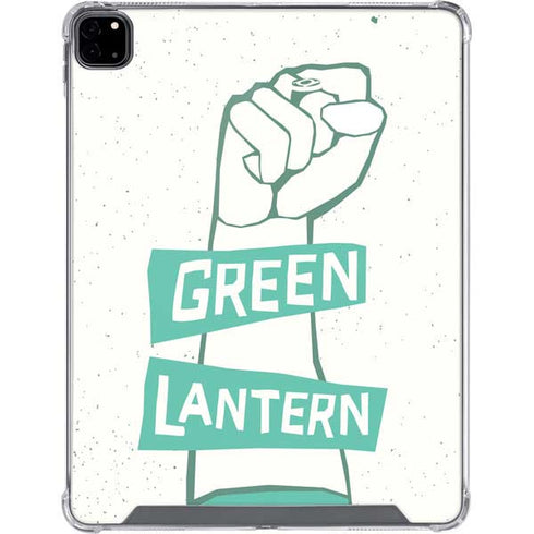 DC Comics Green Lantern Power Fist iPad Pro 12.9in (2020) Clear Case
